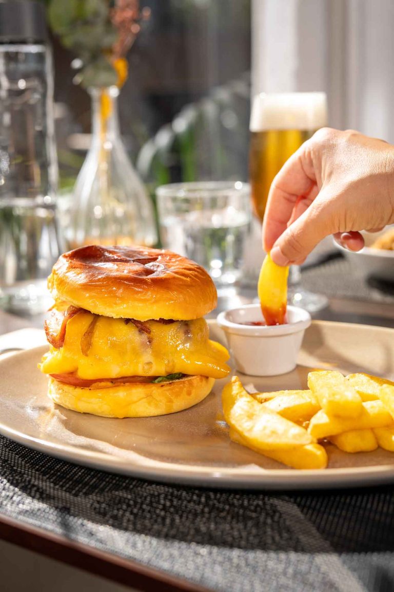 Hamburguesa de vaca madurada