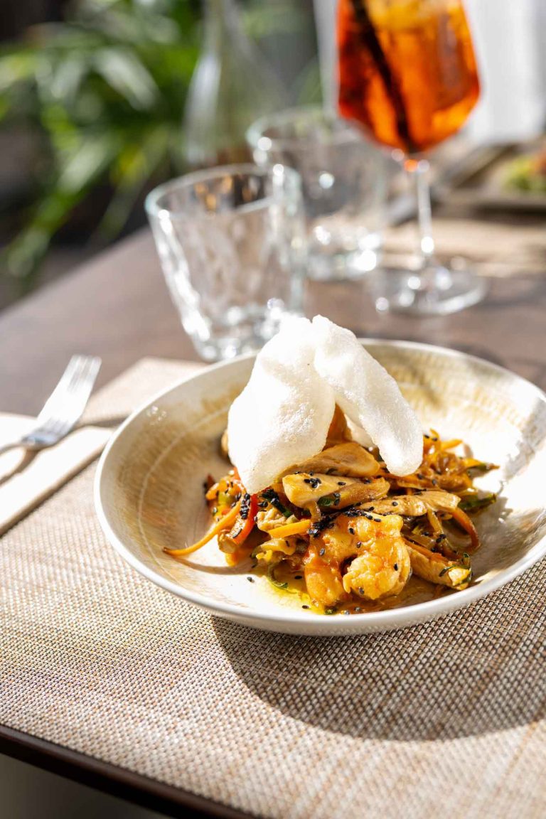 Wok de verduras de temporada estilo oriental