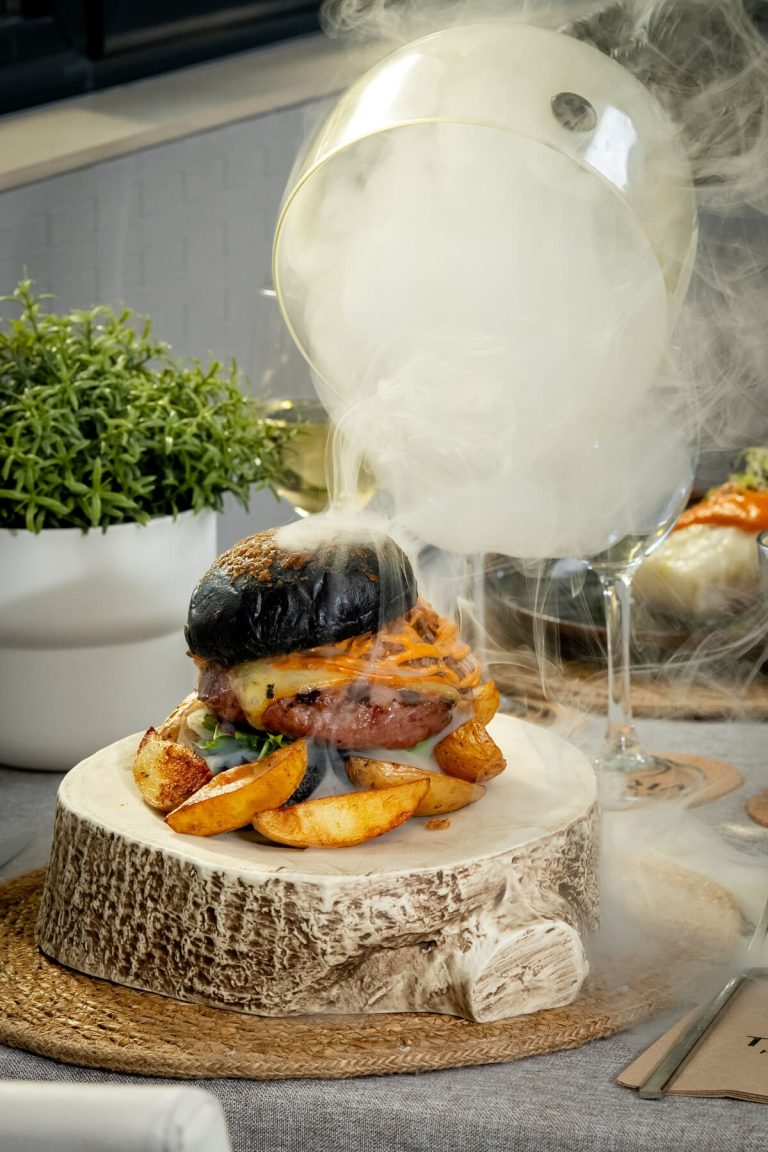 Hamburguesa «Bourbon smoke»